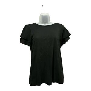 BANANA REPUBLIC Black Designer Tee